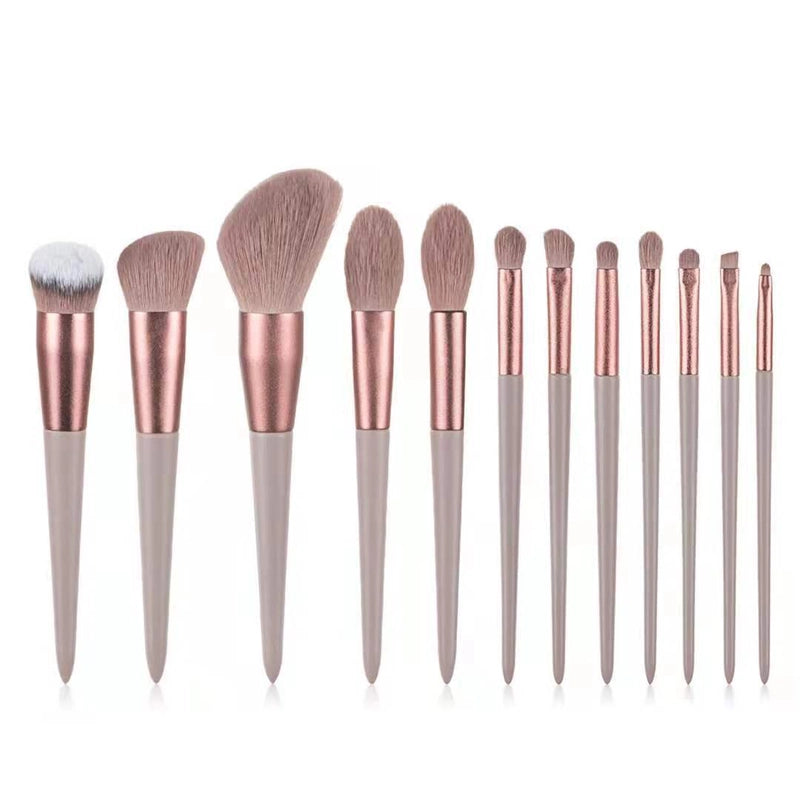 13 Sijiqing Makeup Brush Set Portable Loose Powder Brush Concealer Brush Blush Set Brush Full Set Of Beauty Tools