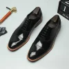 Fashion Men's Leather Oxford Shoes 