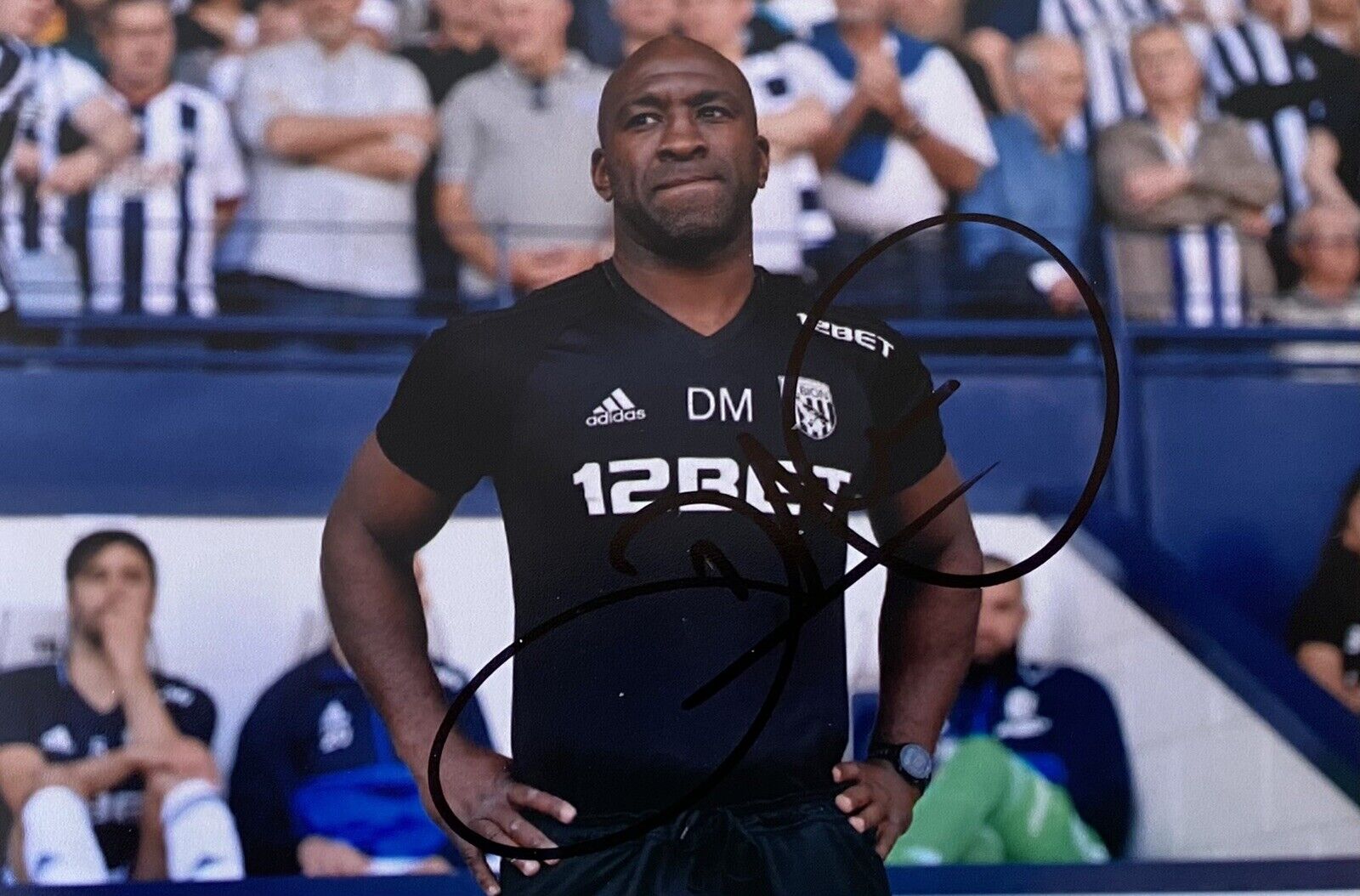 Darren Moore Genuine Hand Signed West Brom 6X4 Photo Poster painting 2