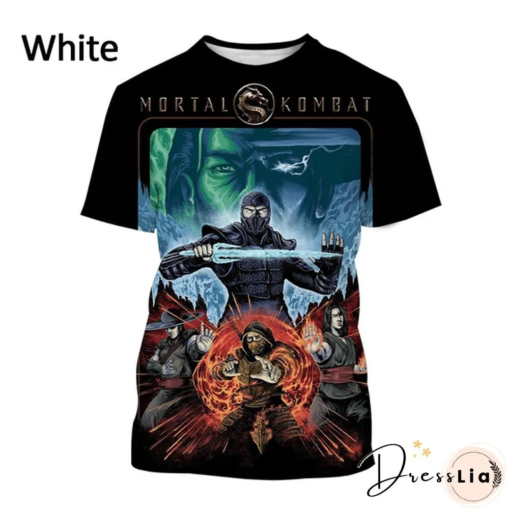 New Mens Fashion Print T-Shirt