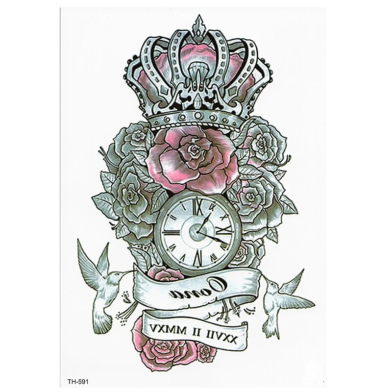 Waterproof Temporary Tattoo Sticker Butterfly Flower Wing Fake Tatto Flash Tatoo Tatouage Temporaire Back Chest For Women Girl