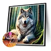 Wolf - Full Round Drill Diamond Painting