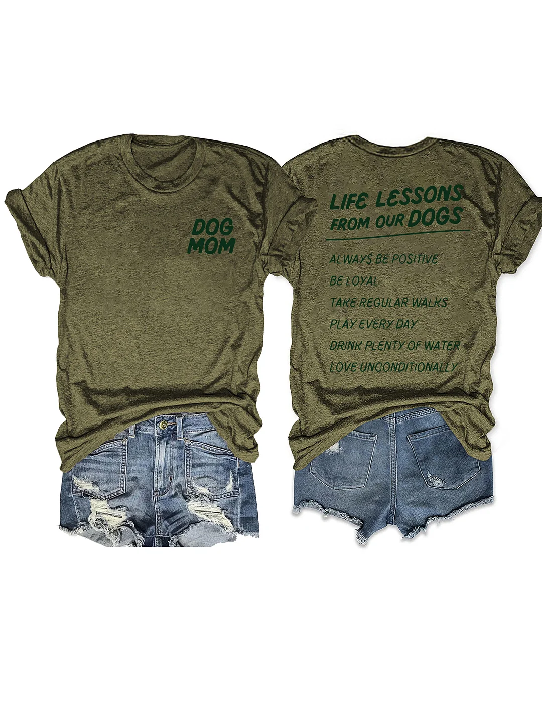 Life Lessons From Our Dogs T-shirt