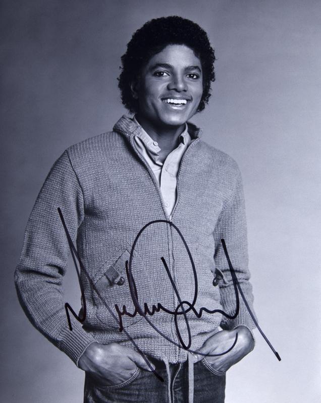 MICHAEL JACKSON Signed Photo Poster paintinggraph - Pop Singer / Vocalist King of Pop preprint