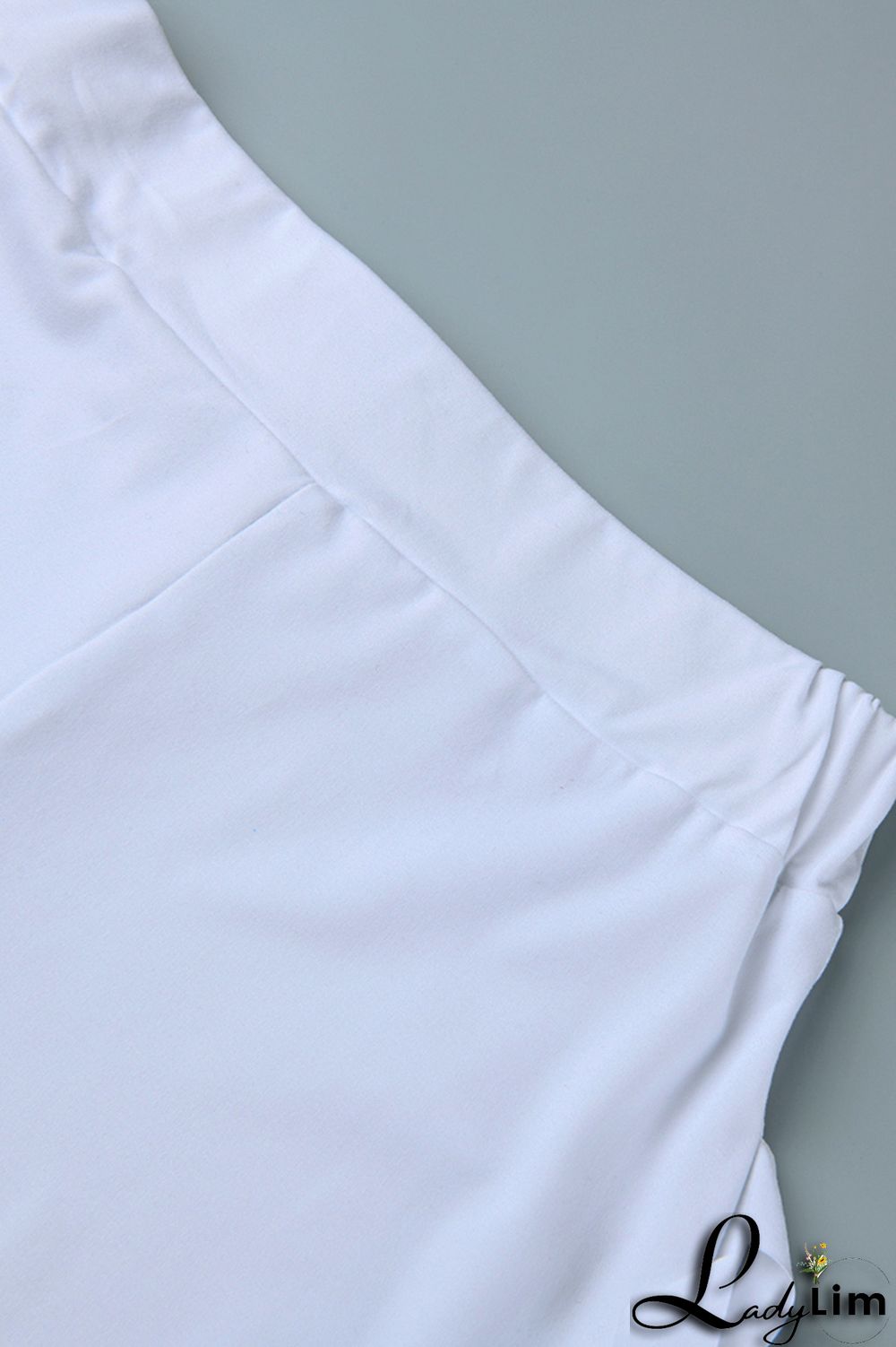 Black Fashion Casual Solid Tassel Regular High Waist Pencil Trousers