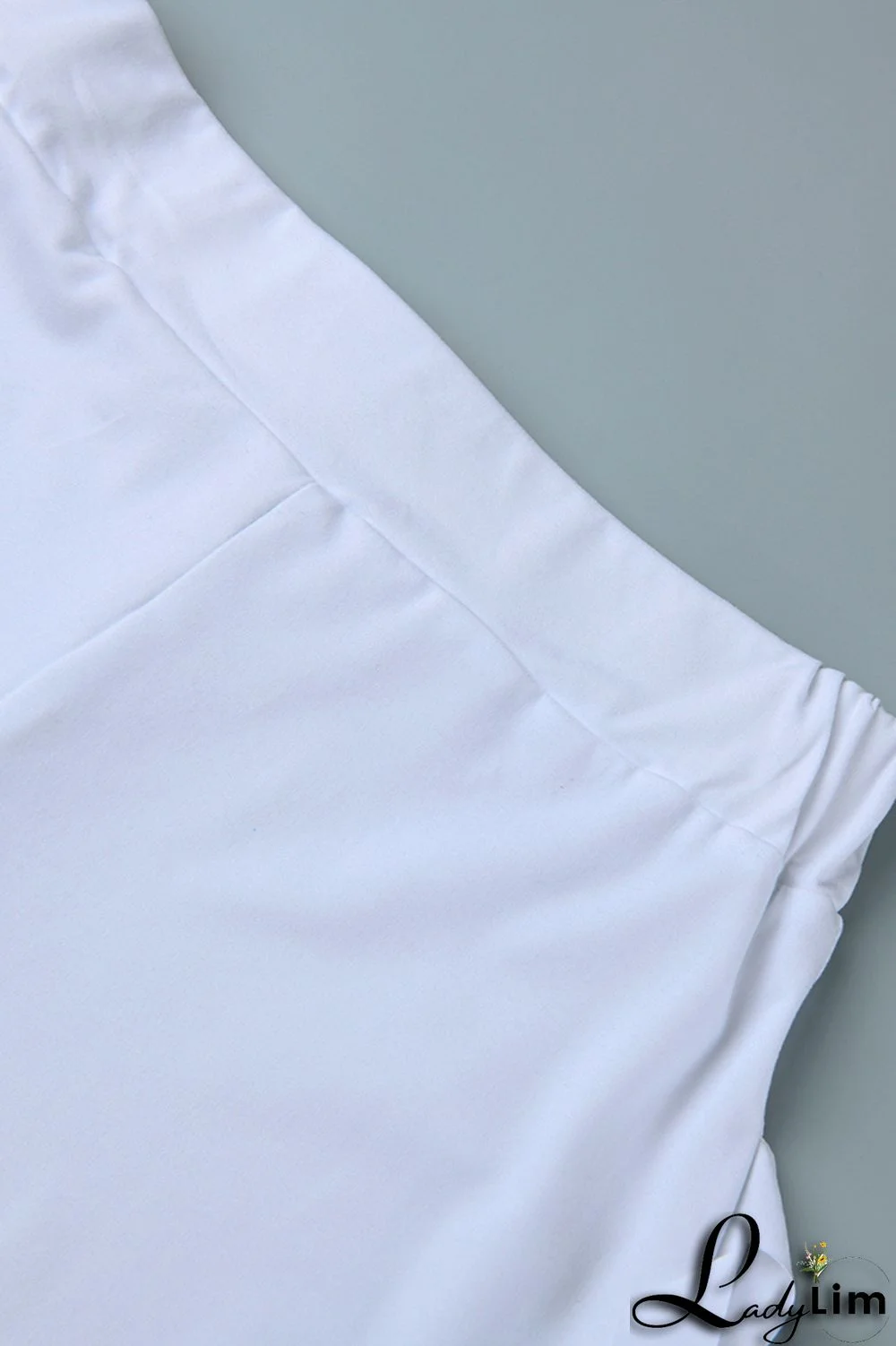 Black Fashion Casual Solid Tassel Regular High Waist Pencil Trousers