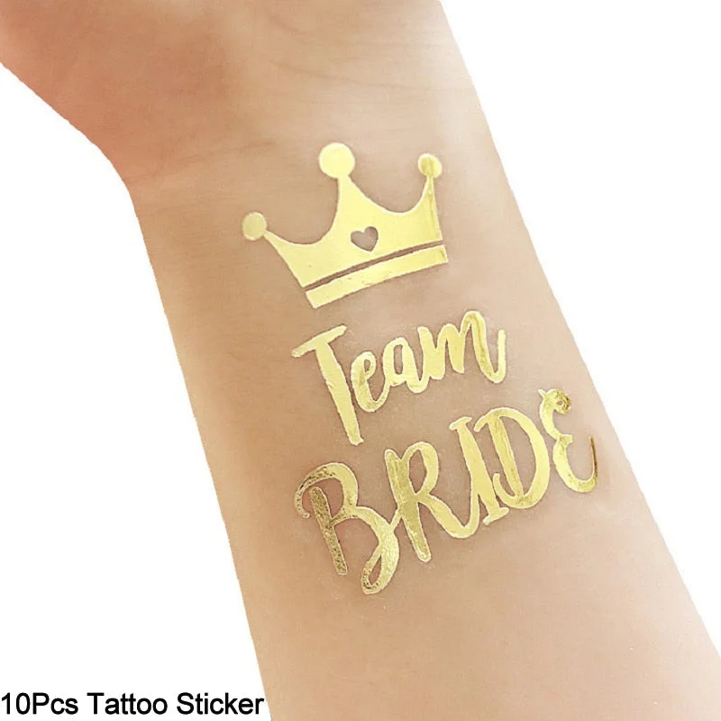 Wedding Decoration Bridal Shower Veil Team Bride To Be Satin Sash Balloon Bachelorette Party Girl Hen Party Decoration Supplies