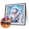 Gnome - runder Bohrer Diamond Painting - 50*50cm