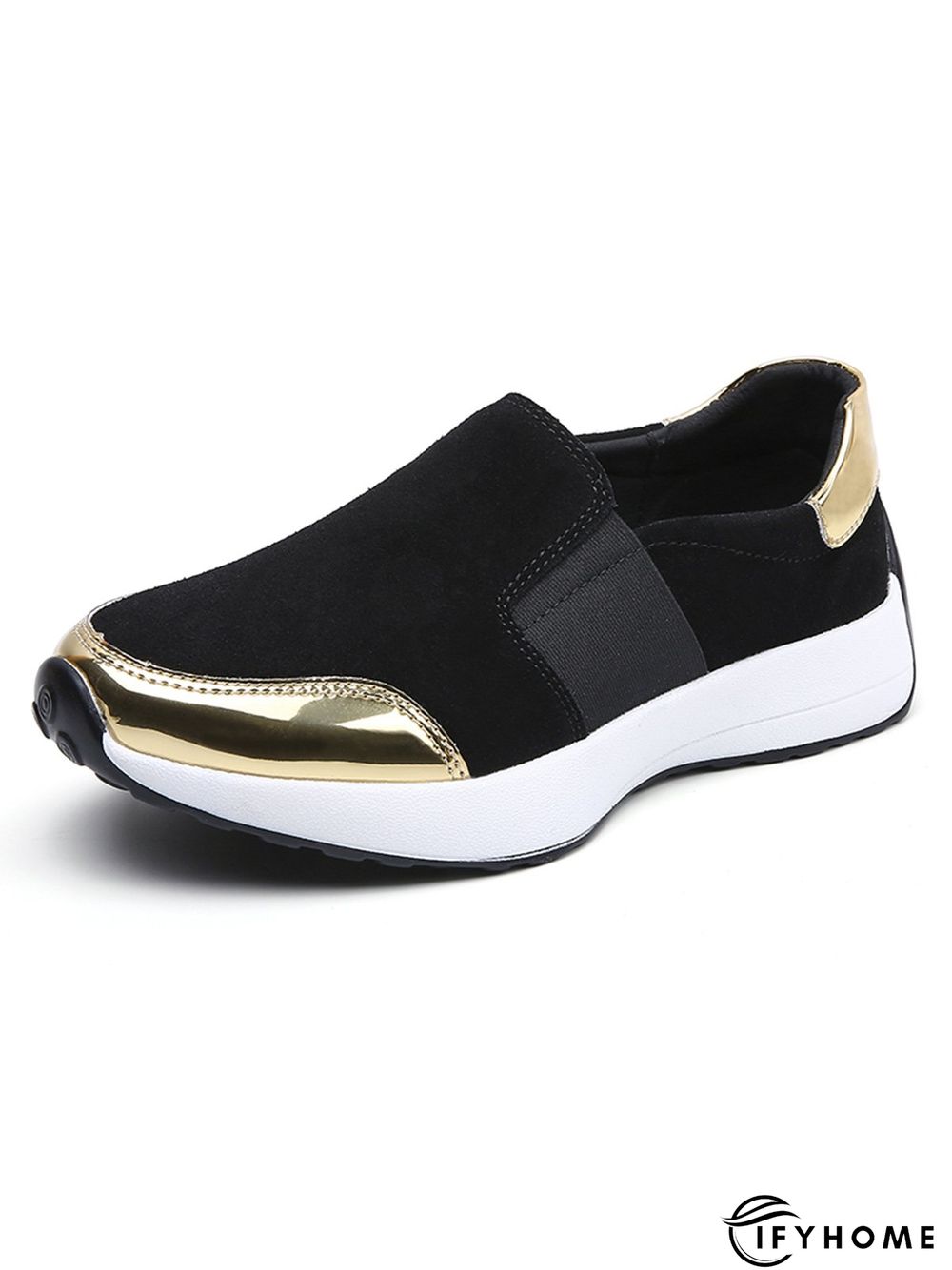 Casual Color Block Slip On Walking Shoes | IFYHOME