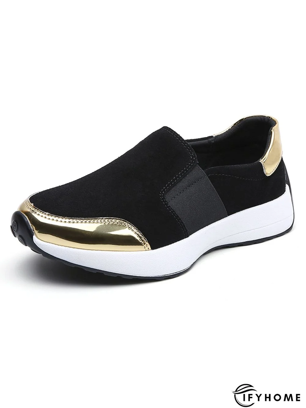Casual Color Block Slip On Walking Shoes | IFYHOME