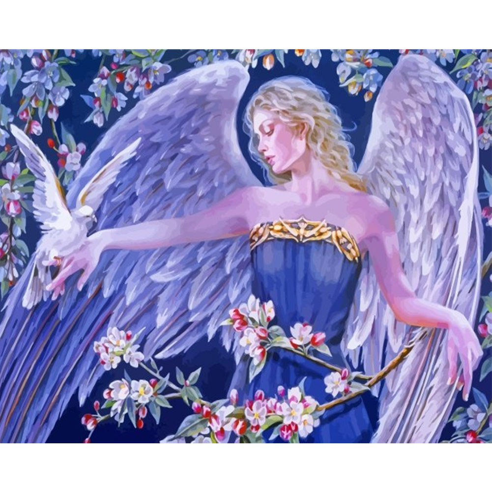 

Angel Girl - Special Shaped Diamond Painting - 40*30CM, 501 Original