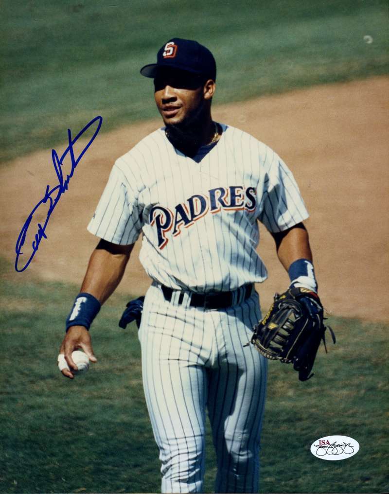 Gary Sheffield Original 1/1 Signed 8x10 Photo Poster painting Jsa Cert Sticker Authentic Autogra