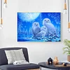 Diamond Painting -5D Full Round Drill Owl