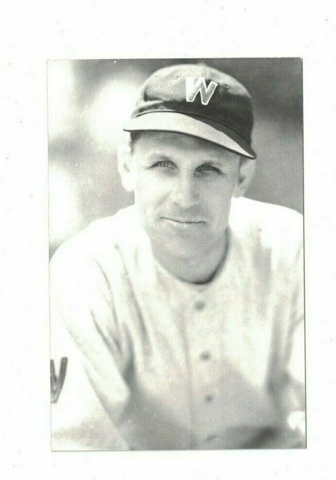 Vintage Ossie Bluege Washington Senators 4x6 Kodak Photo Poster painting Postcard RH2