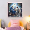 Jesus-11CT Stamped Cross Stitch 45*45cm/17.72*17.72in