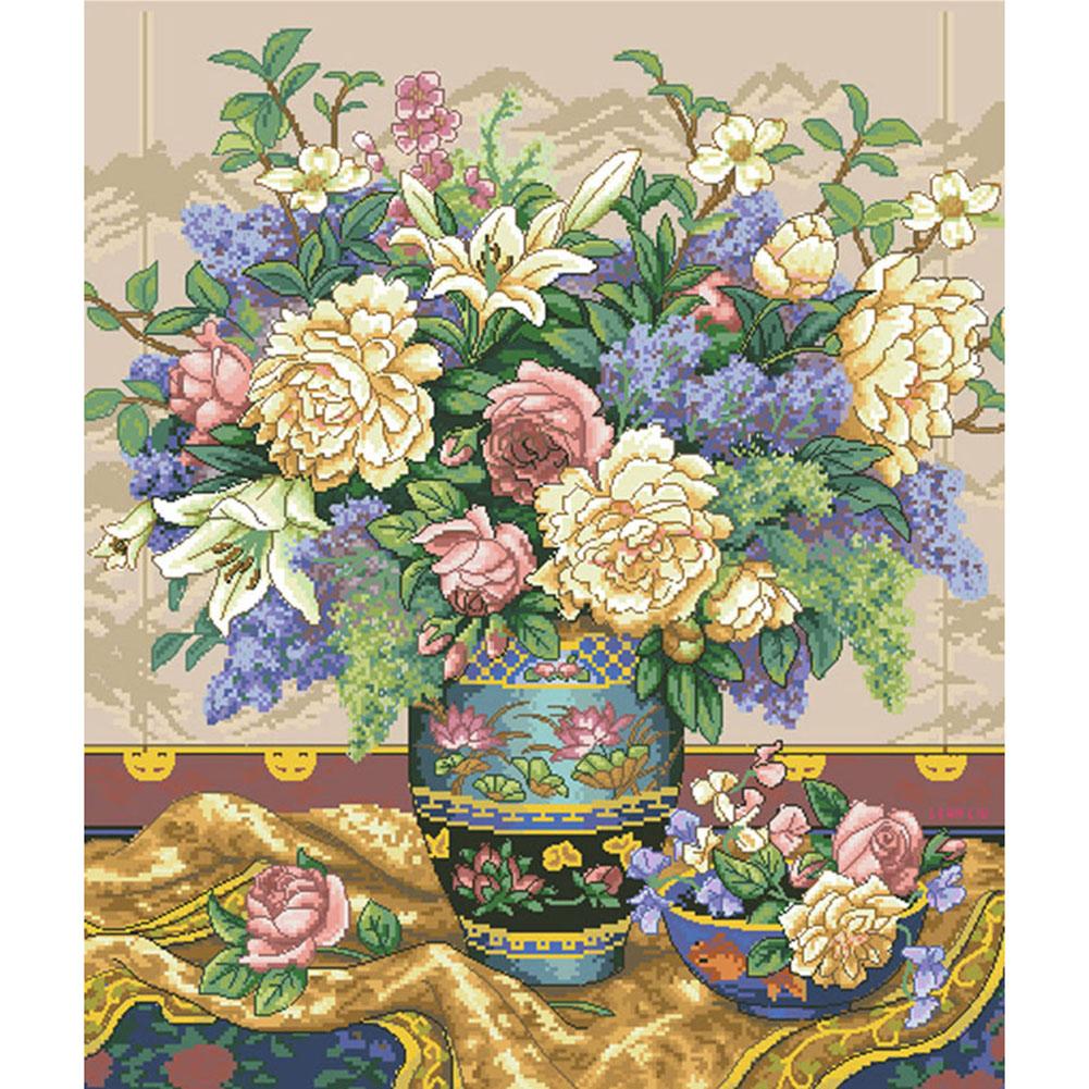 

Flowers - Round Drill Diamond Painting - 30*40CM, 501 Original