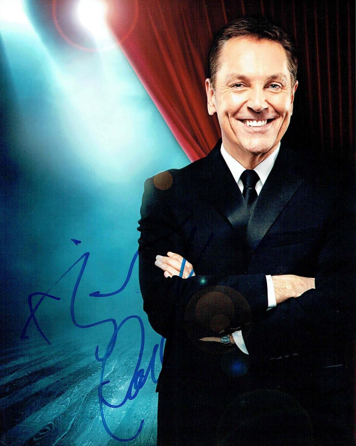 Brian CONLEY TV Star SIGNED Autograph 10x8 Photo Poster painting 3 AFTAL COA Presenter