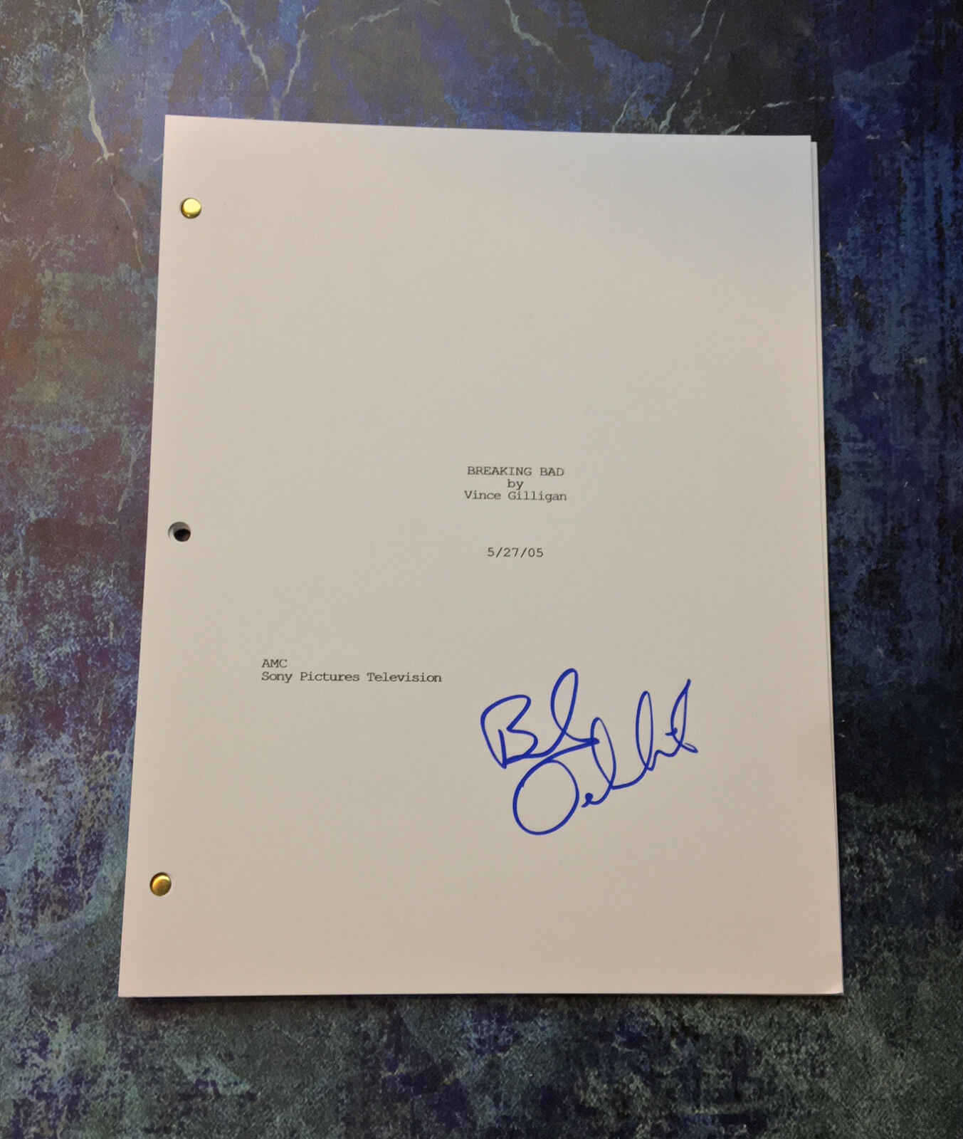 GFA Breaking Bad Saul * BOB ODENKIRK * Signed TV Episode Script PROOF AD1 COA