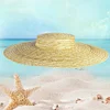 Gioiacombo™ Cappello da spiaggia piatto a tesa larga da donna