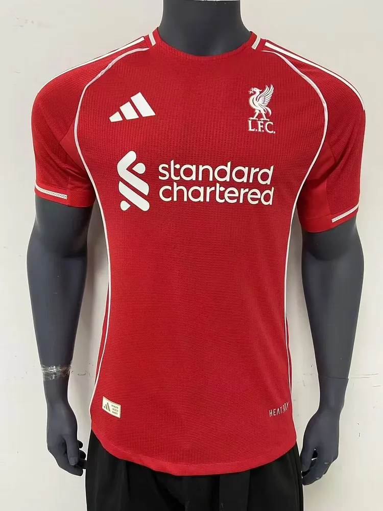 2025/2026 Player Version Liverpool Home Football Shirt 1:1 Thai Quality