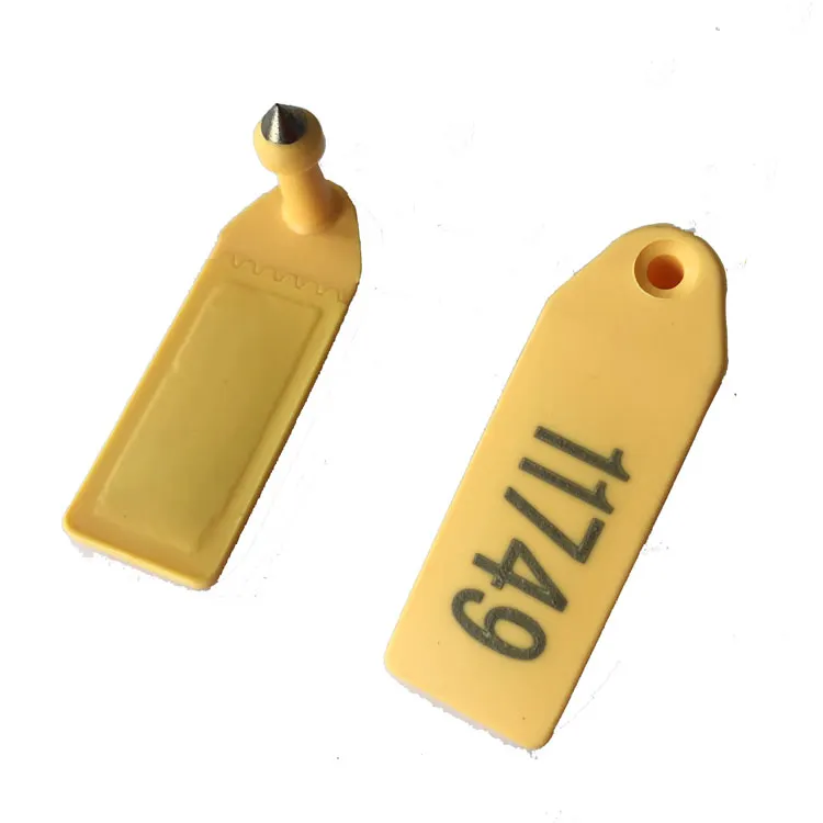 Manufacturer 134.2khz Animal Ear tag custom Laser Logo TPU RFID UHF Cow Cattle Ear tag