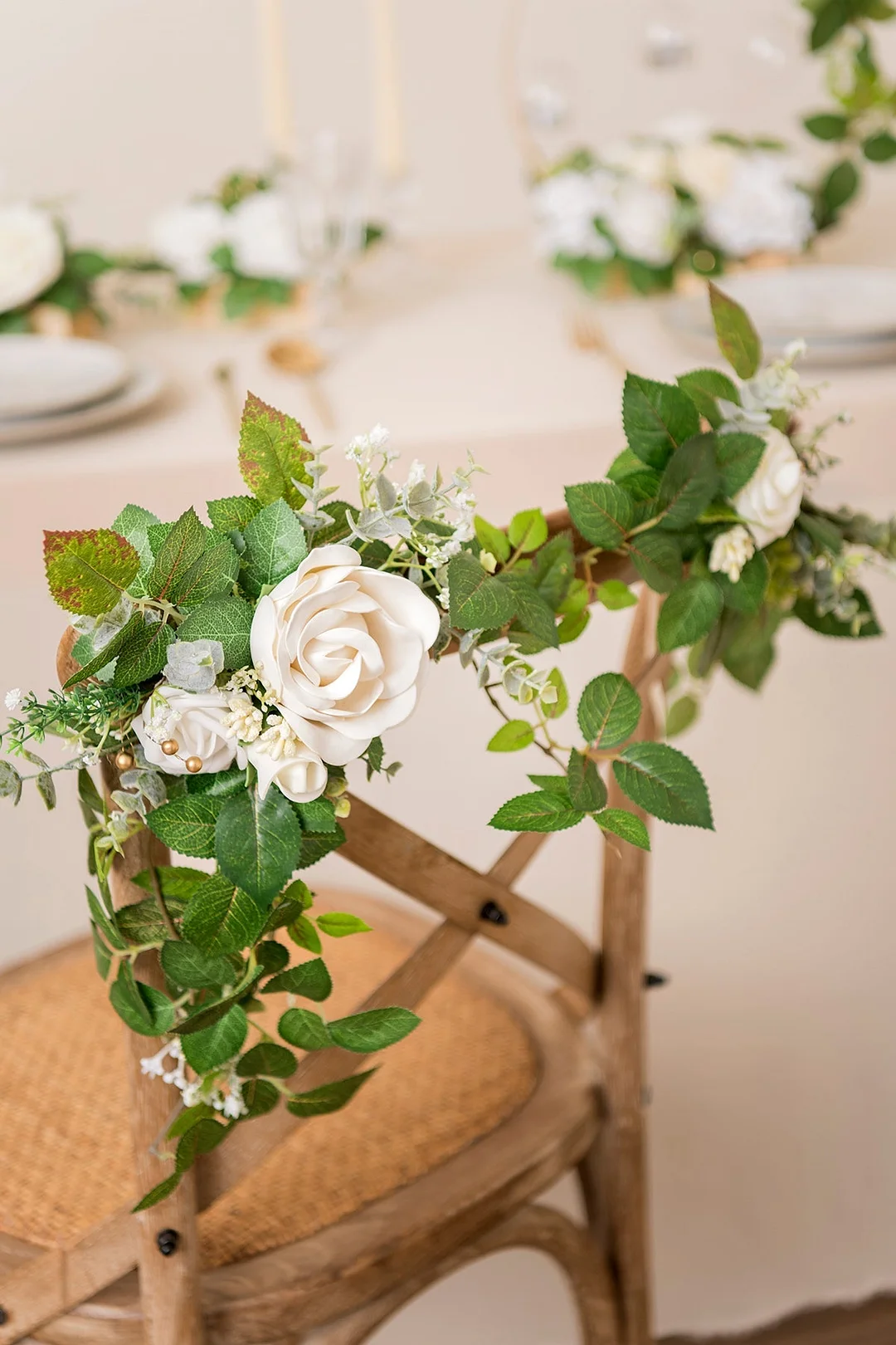 Couple Chair Floral Decor
