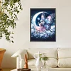 Diamond Painting-DIY Full Round Drill Moon Fairy