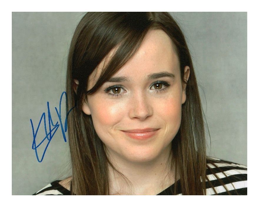 ELLEN PAGE AUTOGRAPHED SIGNED A4 PP POSTER Photo Poster painting PRINT 1