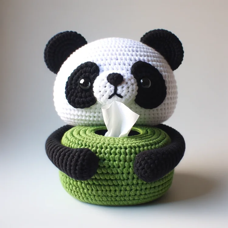 Vaillex - Paper Box Panda Crochet Pattern For Beginner
