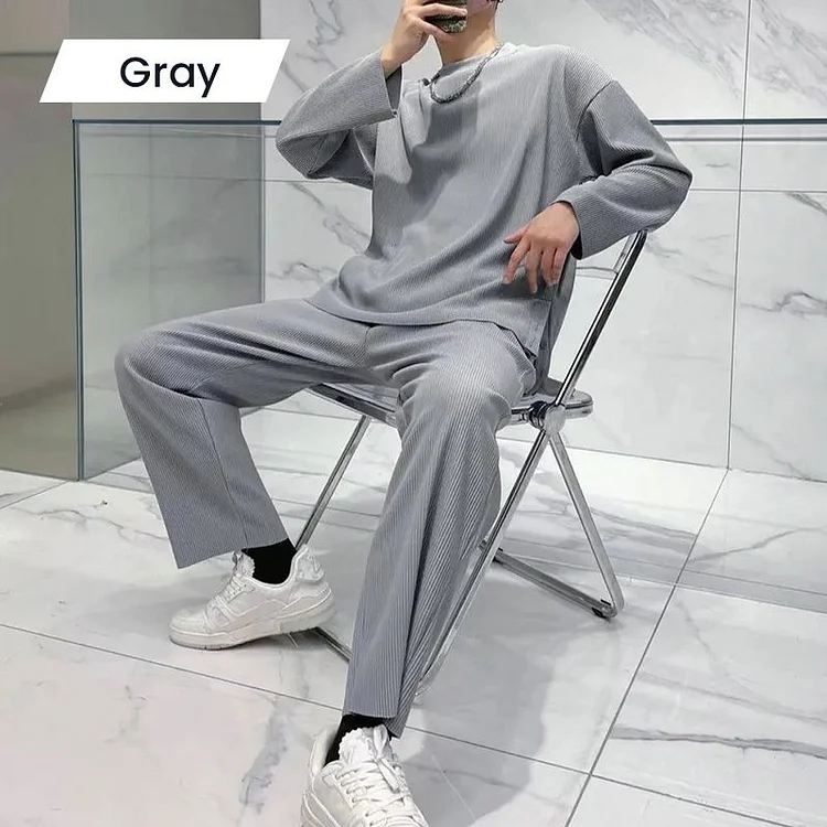 🌸Men’s Long Sleeve 2-Piece Set