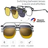  X3 Magnetic Glasses, Vizard 3-in-1 Polarized Sunglasses, Olene 3 in 1 Polarized Sunglasses