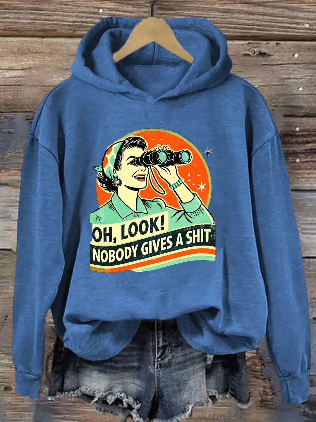 Oh Look Nobody Gives A Shit Hoodie