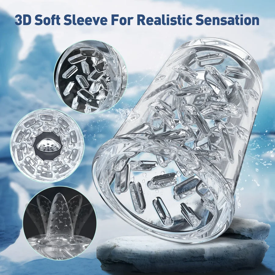 Night Elf 7 Rotation Suction Vacuum Pumps Masturbator Cup