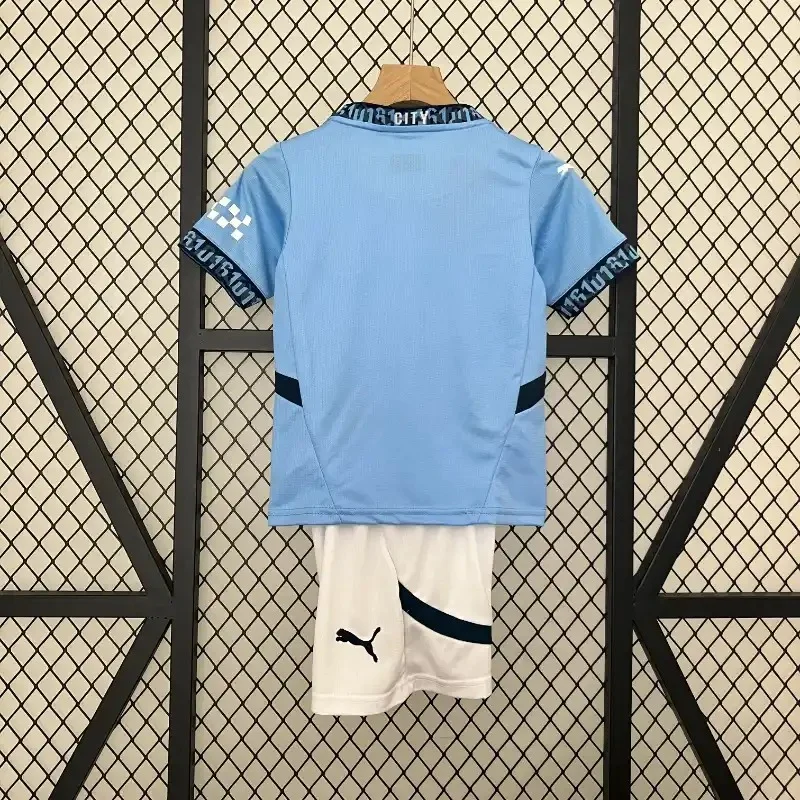 2024/2025 Kids Size Manchester City Home Football Shirt 1:1 Thai Quality