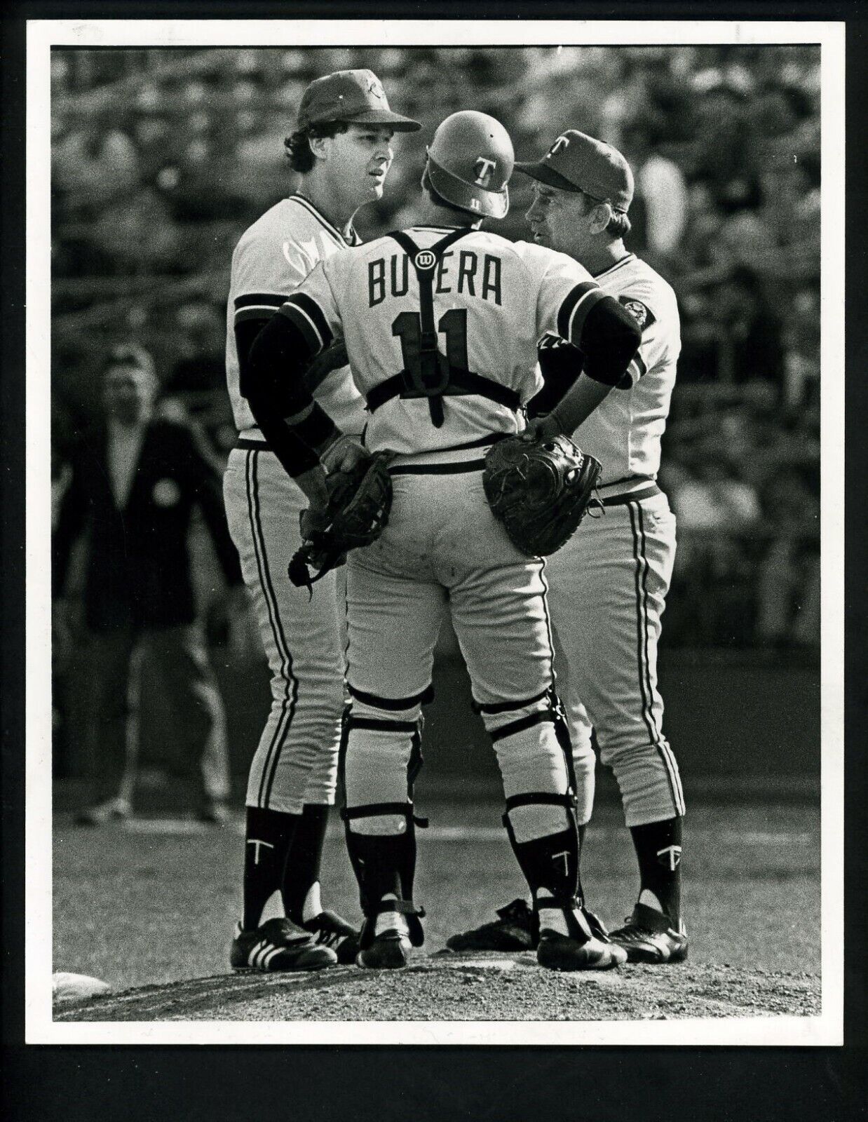 Sal Butera Fernando Arroyo John Goryl 1981 Type 1 Press Photo Poster painting Minnesota Twins