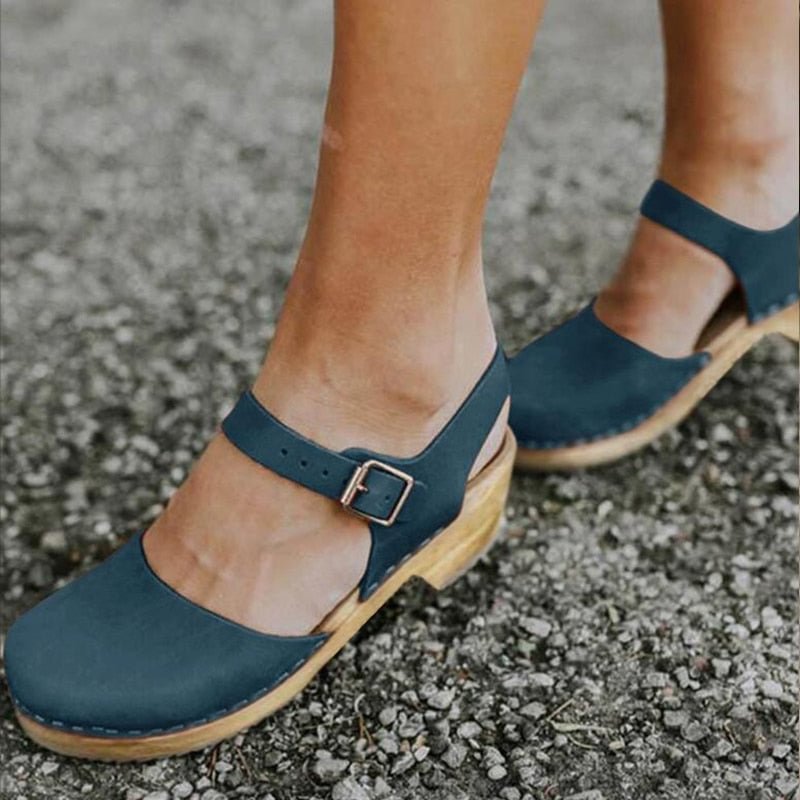 New Summer Fashion Platform Sandals Women Wedge Shoes Buckle Strap Ladies Leather Boots Casual Increase Height Sandal Plus Size