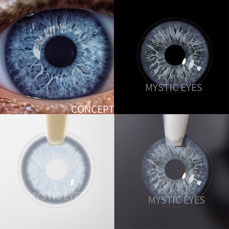 Rococo Flirting Blue Contact Lenses