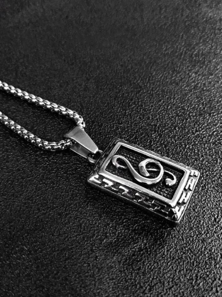 Fashion Vintage Musical Necklace