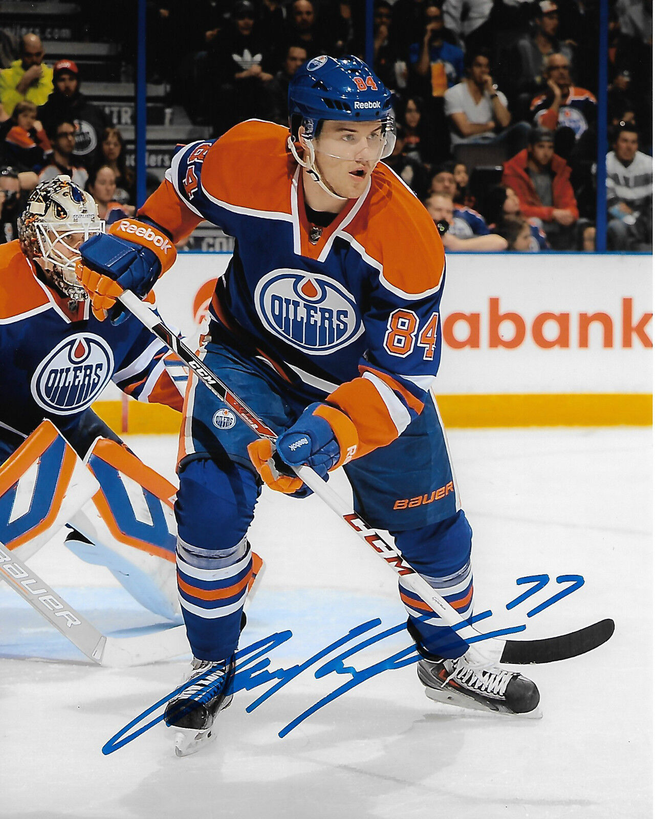 Edmonton Oilers Oscar Klefbom Autographed Signed 8x10 NHL Photo Poster painting COA F