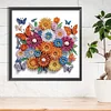 Butterfly Wreath - Crystal Rhinestone Diamond Painting