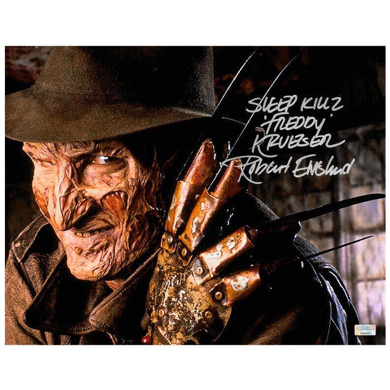 Robert Englund Autographed A Nightmare on Elm Street Freddy Krueger 11x14 Photo Poster painting