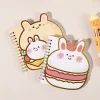 12PCS Lovely Cartoon Design A6 / B6 Portable Writing Paper Notebooks Diary Kids School Stationery Gift