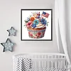 Independence Day Cake - Crystal Rhinestone Diamond Painting