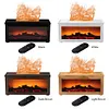 Fireplace Air Humidifier Waterless Auto-Off Aroma Diffuser for Home Decor Gift