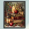 Christmas Books-11CT Stamped Cross Stitch 40*50cm/15.75*19.69in