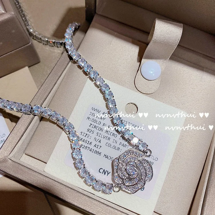 Camellia Zircon Jewelry