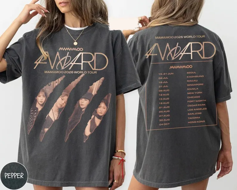Mamamoo 2026 World Tour 4Ward Concept T-Shirt