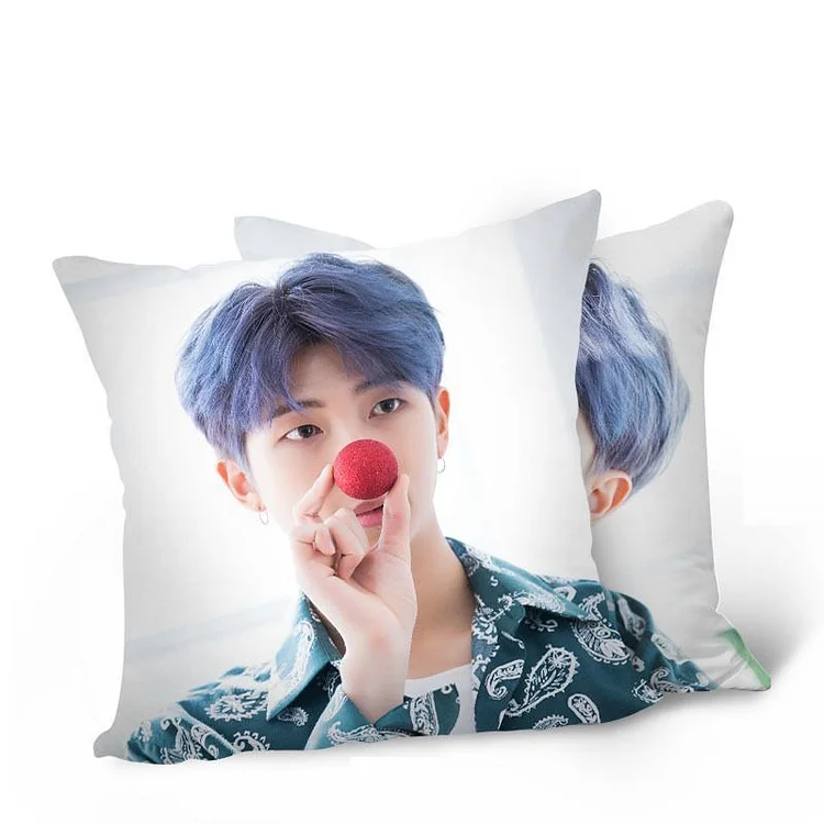 Kpop Bts Suga Christmas Pillow - Teeholly