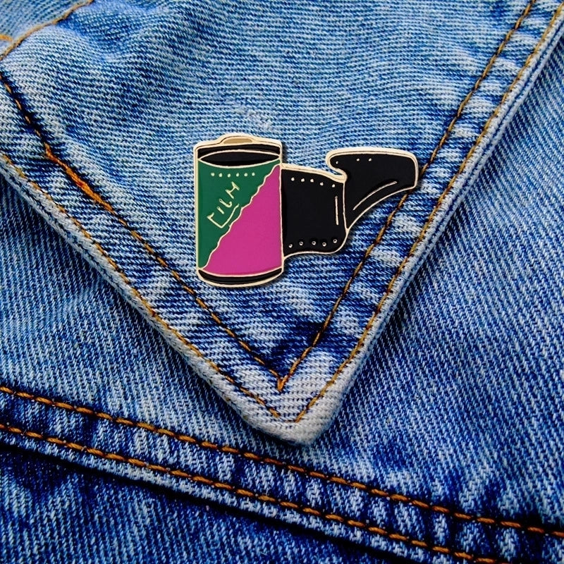 Funny Pin Cartoon Alloy Enamel Women’S Brooches