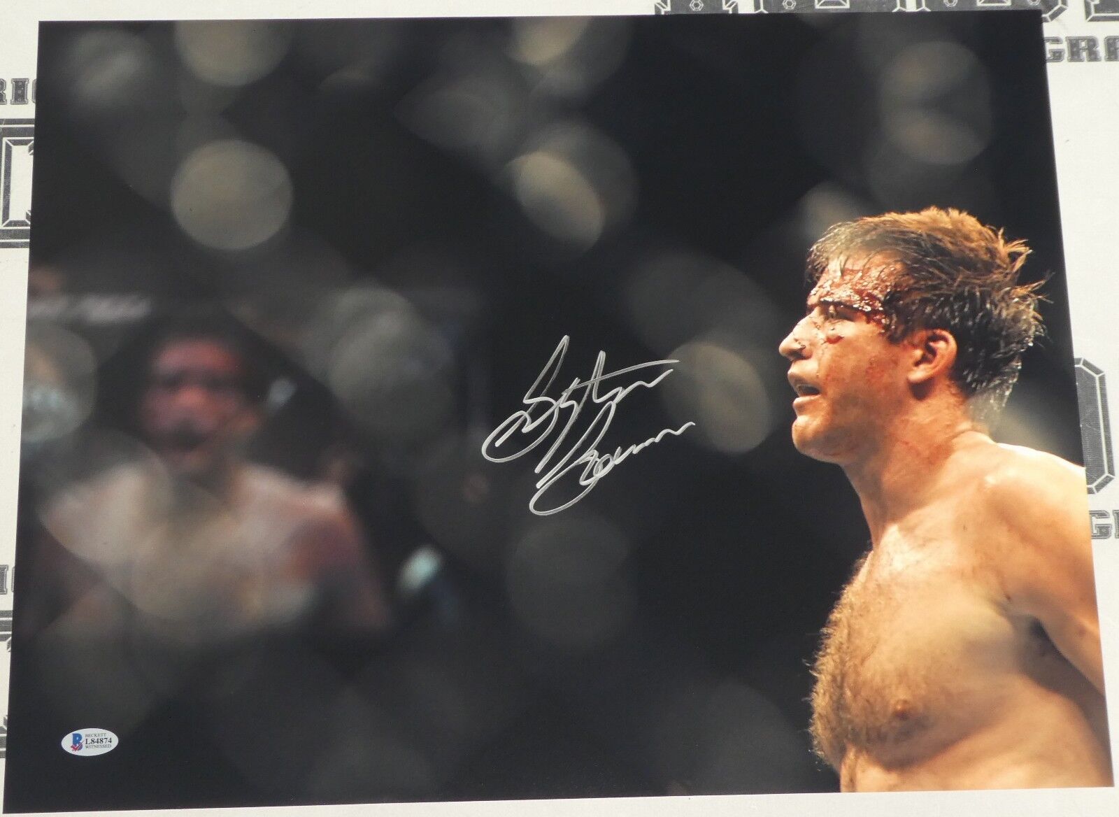 Stephan Bonnar Signed 16x20 Photo Poster painting BAS COA UFC The Ultimate Fighter 1 Autograph 4